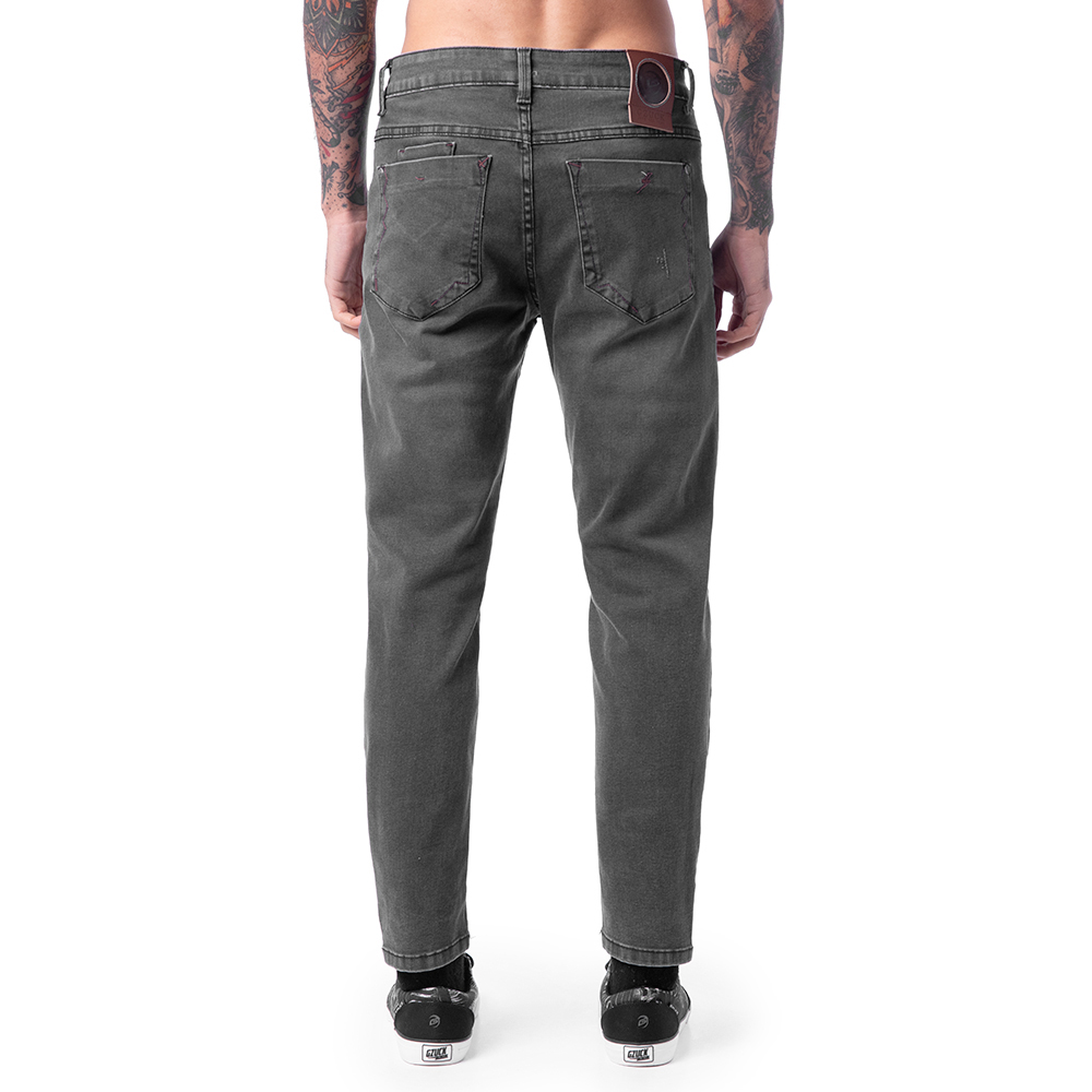 Pantalon Denim Comfort (Lr) Gj-Serie 73 T. Gris Plata Torn